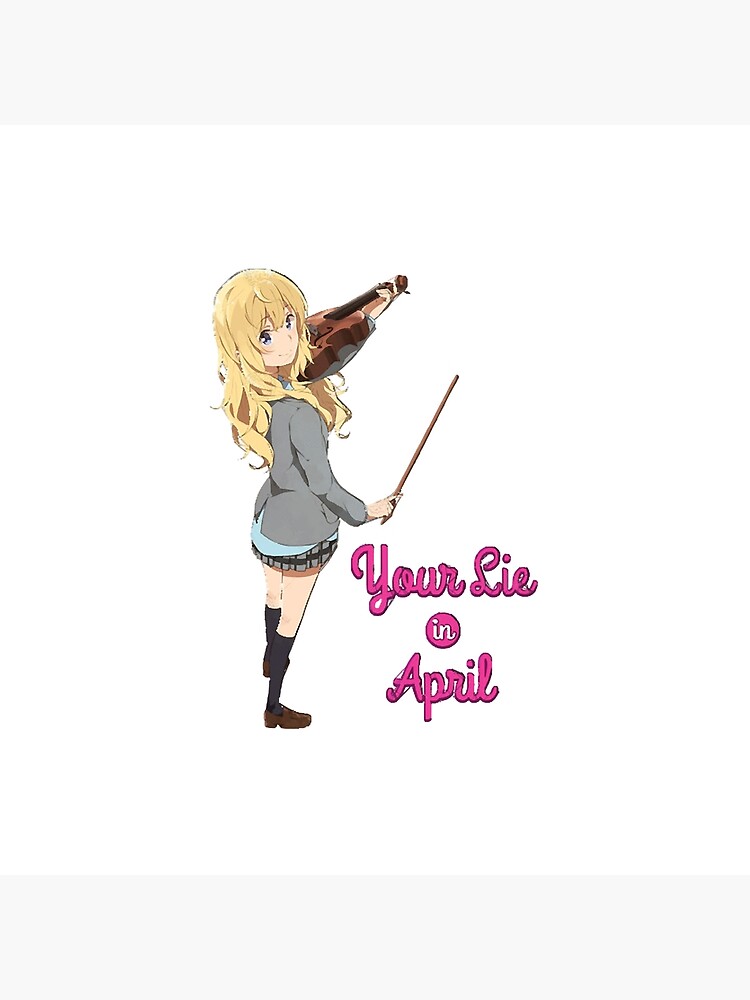Kaori Your Lie In April Throw Pillow - Image 2