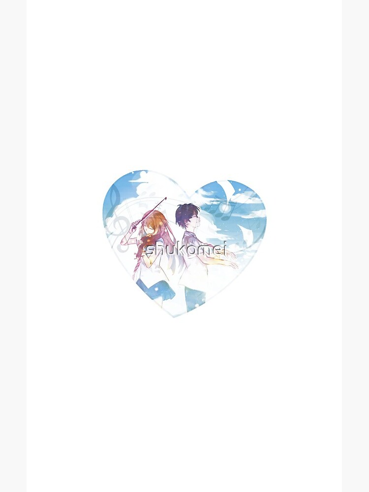 Your Lie In April In Heart Shower Curtain - Image 2