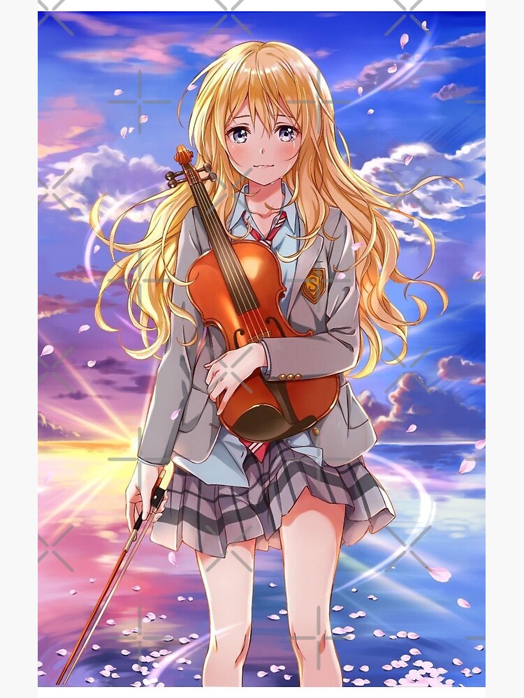 Your Lie In April Kaori Miyazono Shower Curtain - Image 2