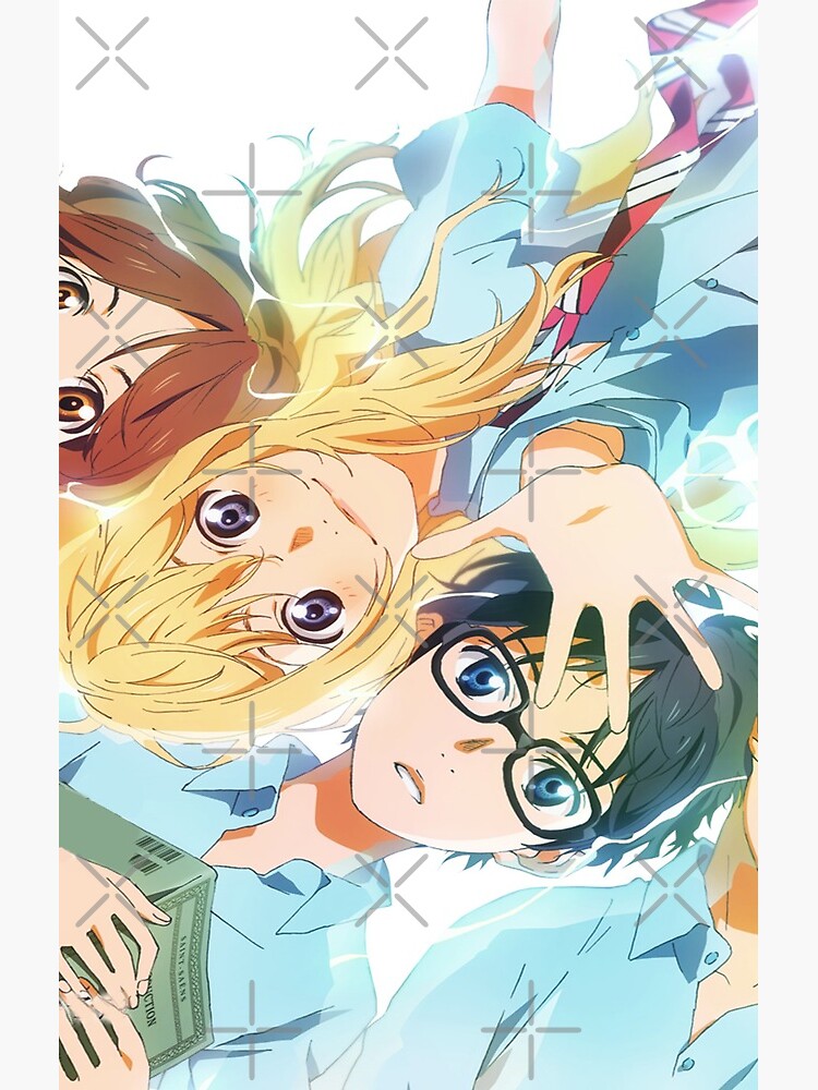 Your Lie In April Kaori And Arima Shower Curtain - Image 2