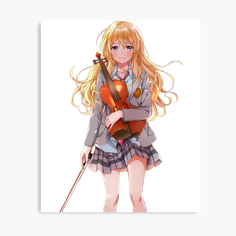 Your Lie In April Miyazono Kaori Poster