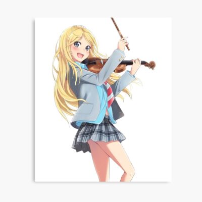Your Lie In April Shigatsu Wa Kimi No Uso Kaori Miyazono Playing Violin Poster
