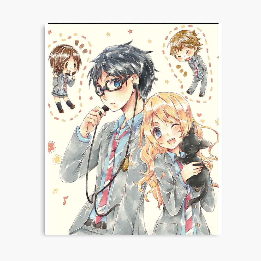 Shigatsu Wa Kimi No Uso Poster