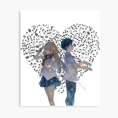 Your Lie In April Arima And Kaori Poster