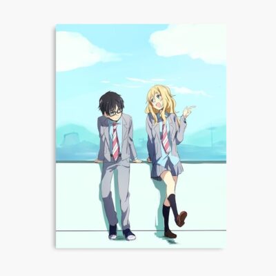 Your Lie In April Couple Cute Poster