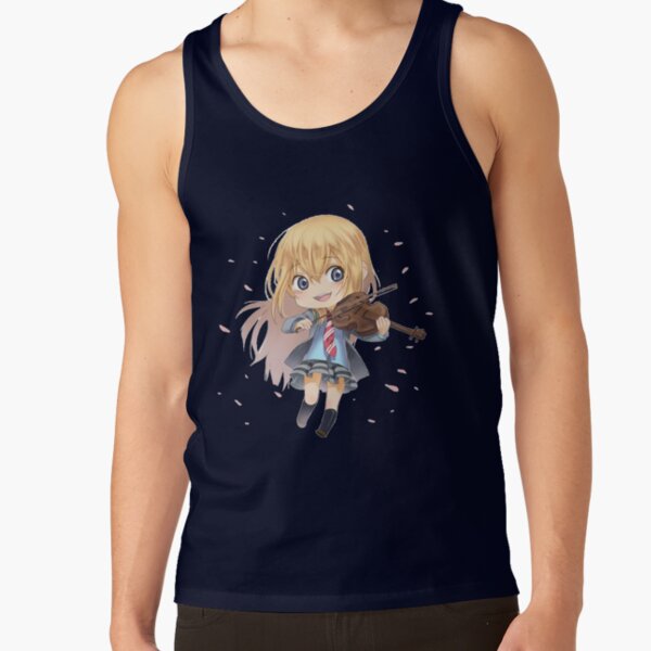 Your Lie In April Kaori Chibi Tank Top - Image 5