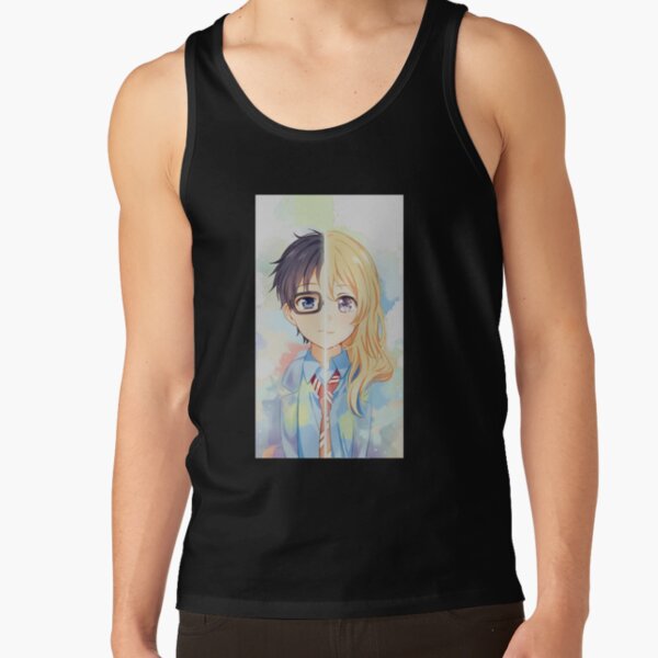 Your Lie In April Kaori Miyazono And Arima Kousei Tank Top - Image 3