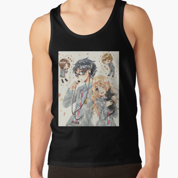 Your Lie In April Couple Cute Tank Top - Image 2