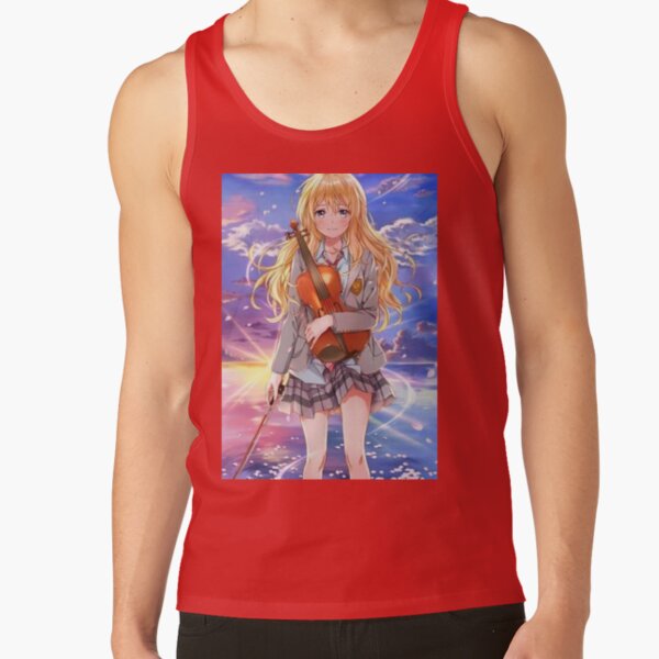Your Lie In April Kaori Art Tank Top - Image 4