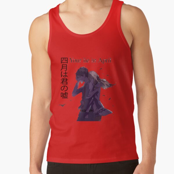 Your Lie In April Arima & Kaori Tank Top - Image 4