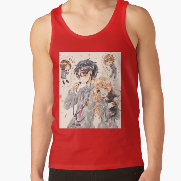 Your Lie In April Couple Cute Tank Top - Image 4