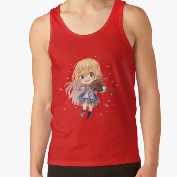 Your Lie In April Kaori Chibi Tank Top - Image 4