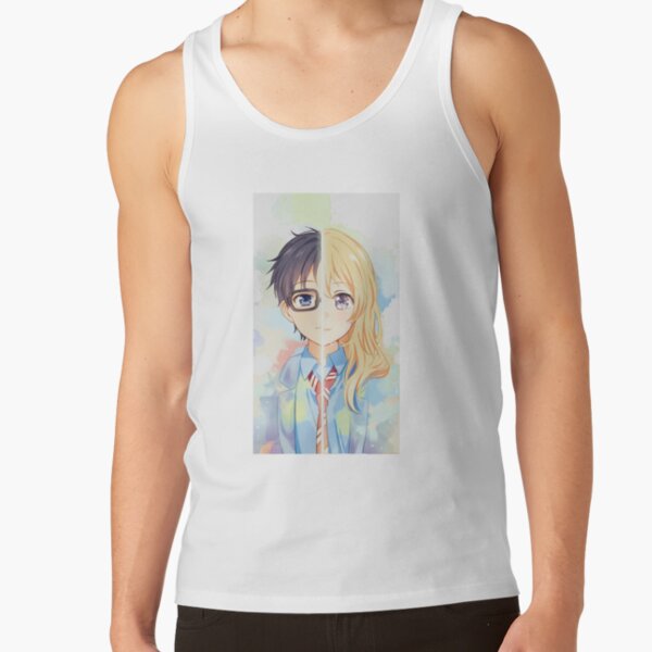 Your Lie In April Kaori Miyazono And Arima Kousei Tank Top - Image 2