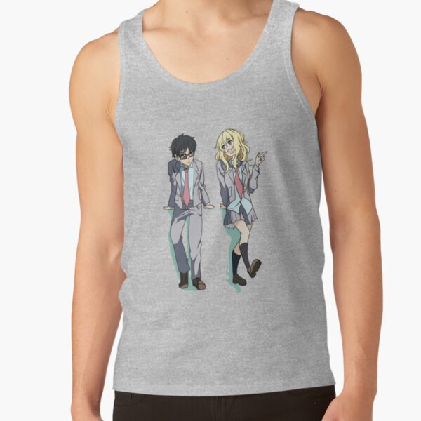 Your Lie In April Kaori And Kosei Tank Top - Image 4