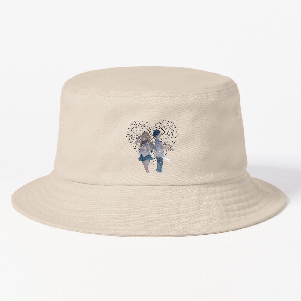Your Lie In April Arima And Kaori Bucket Hat