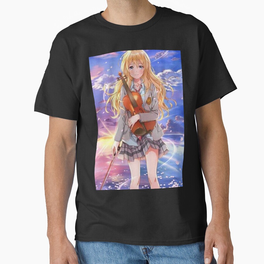 Your Lie In April Kaori Art T-shirt - Image 2