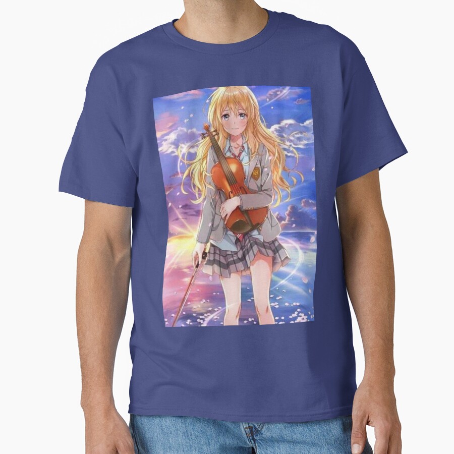 Your Lie In April Kaori Art T-shirt - Image 4