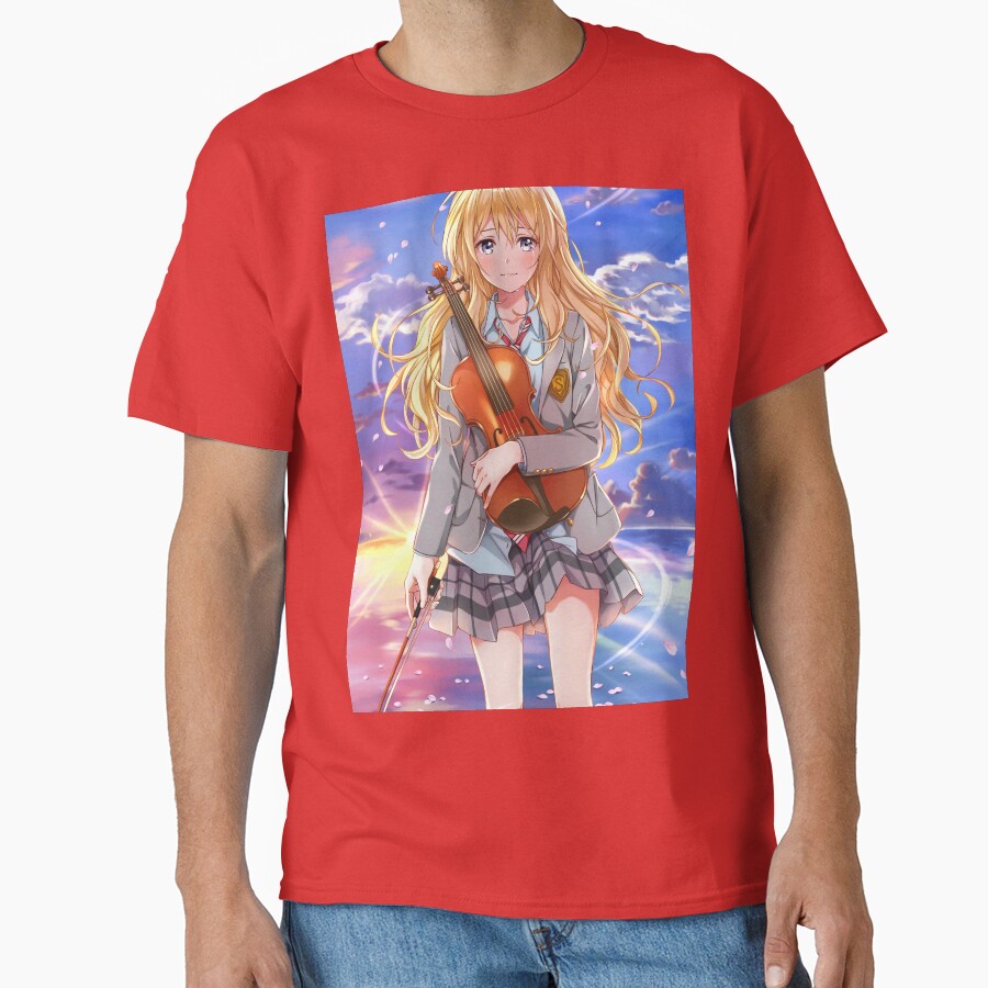 Kaori Miyazono Your Lie In April T-shirt - Image 5