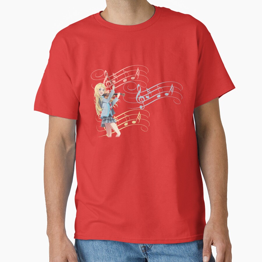 Your Lie In April Kaori Miyazono T-shirt - Image 5