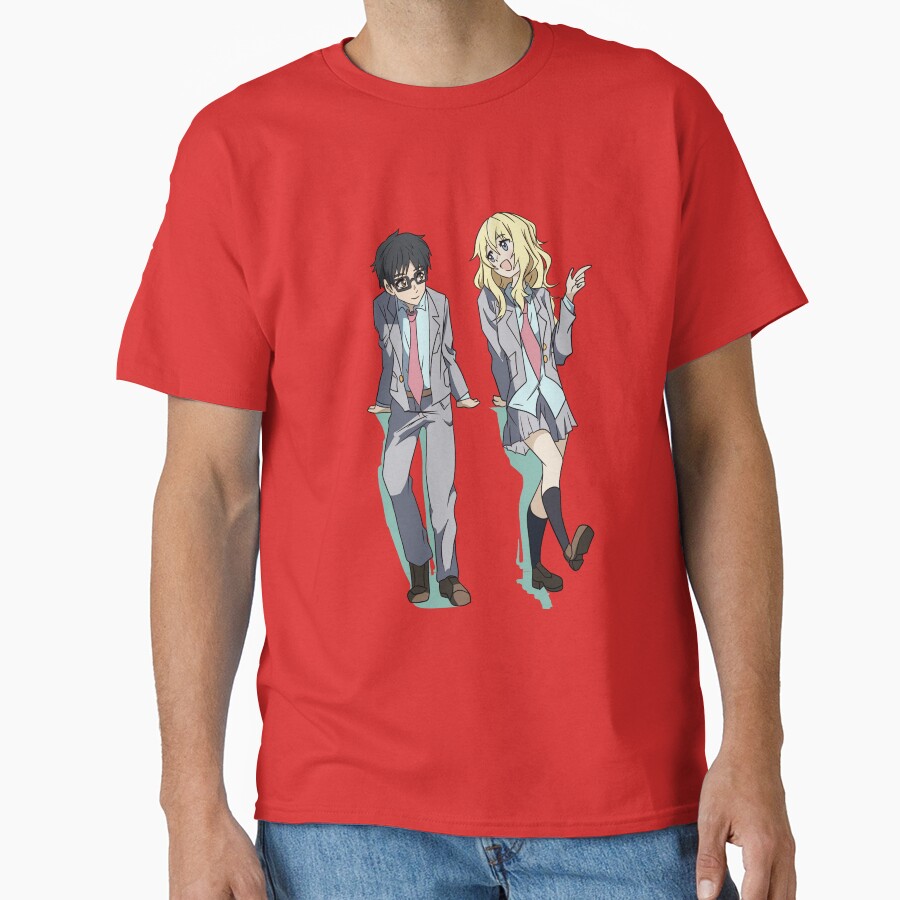 Your Lie In April Kaori And Kosei T-shirt - Image 5