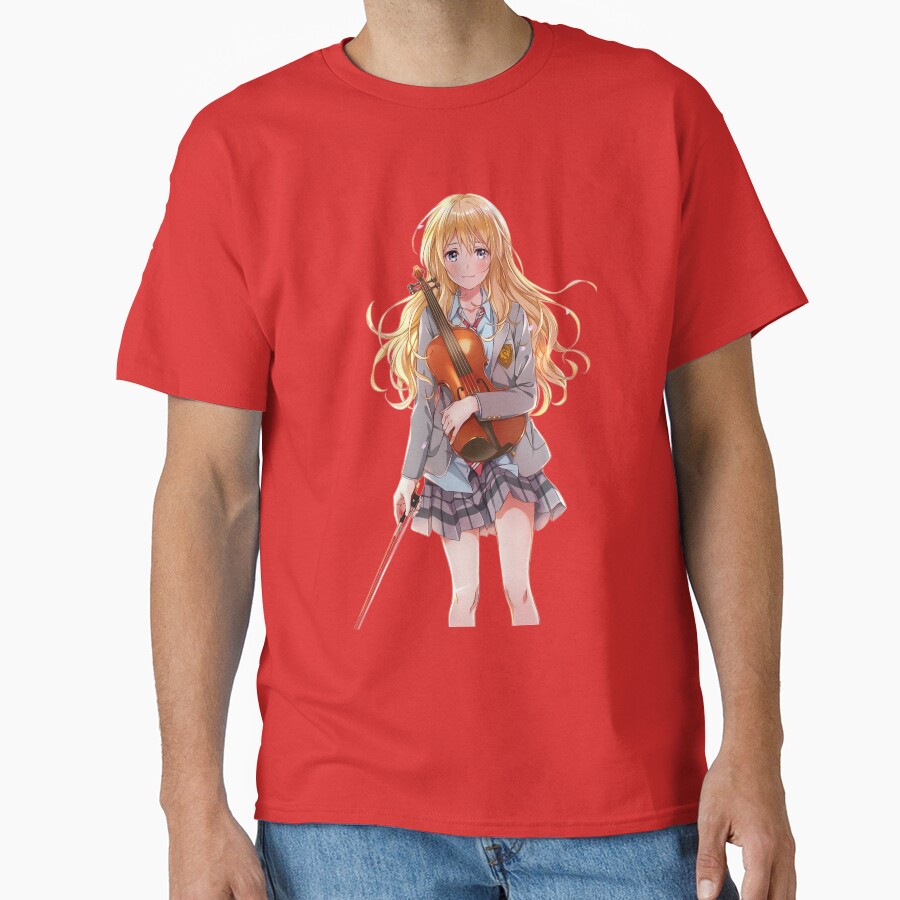 Your Lie In April Miyazono Kaori T-shirt - Image 5