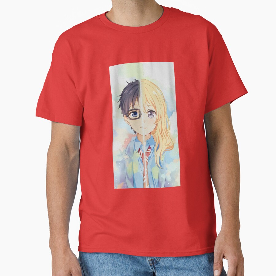 Your Lie In April Kaori Miyazono And Arima Kousei T-shirt - Image 6