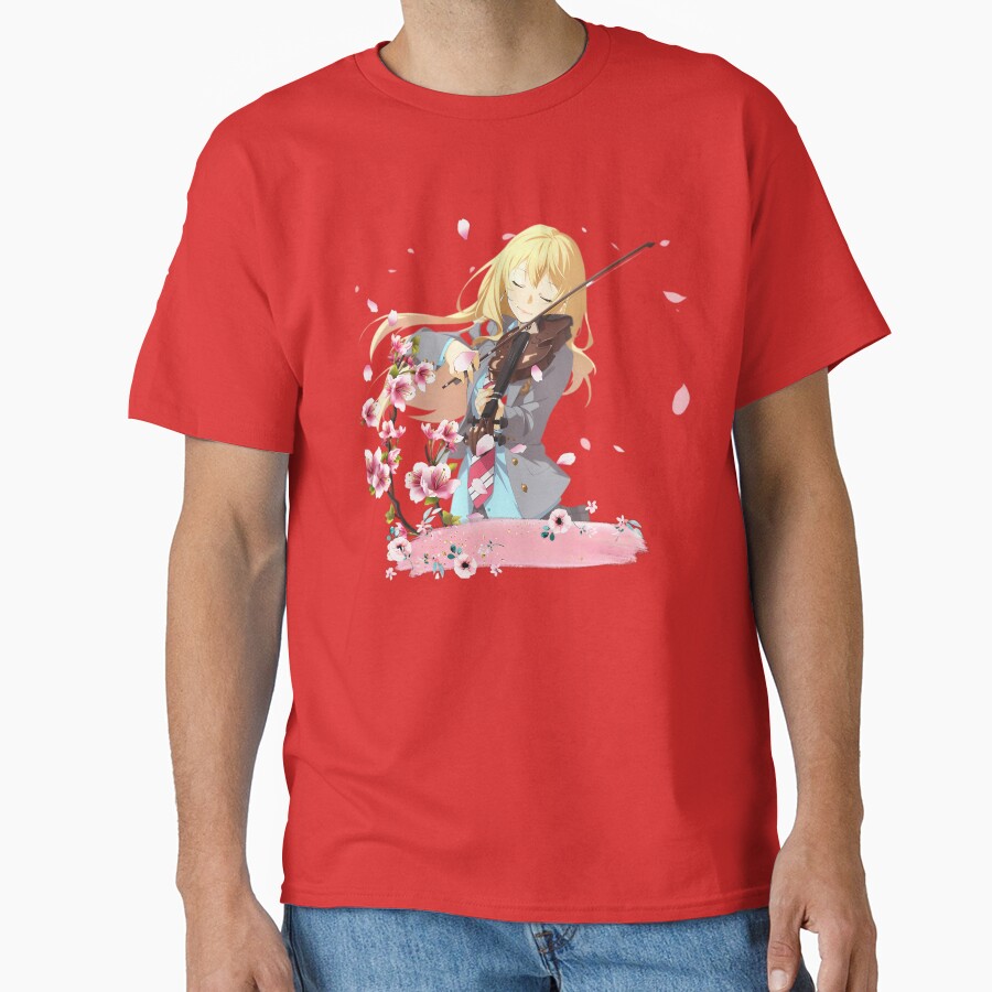 Your Lie In April Kaori Lovely T-shirt - Image 5