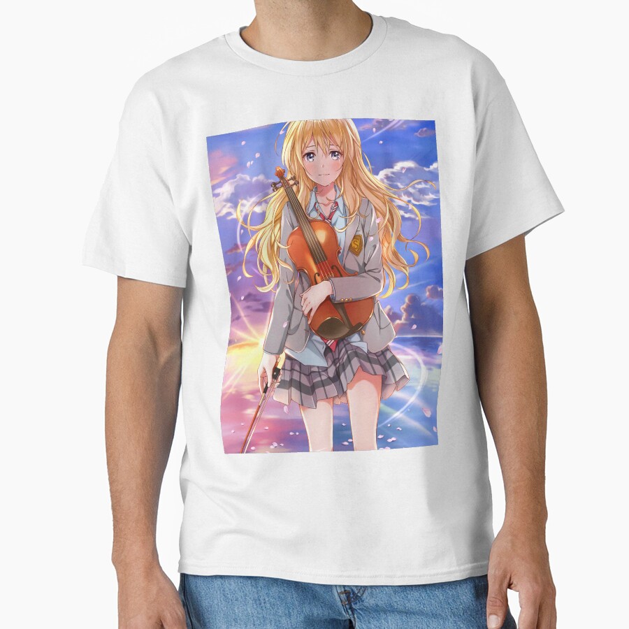 Kaori Miyazono Your Lie In April T-shirt - Image 2