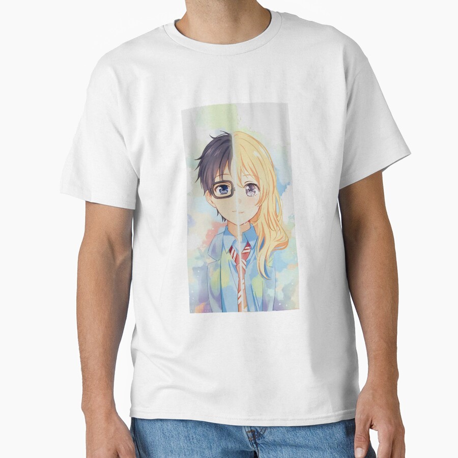 Your Lie In April Kaori Miyazono And Arima Kousei T-shirt - Image 2