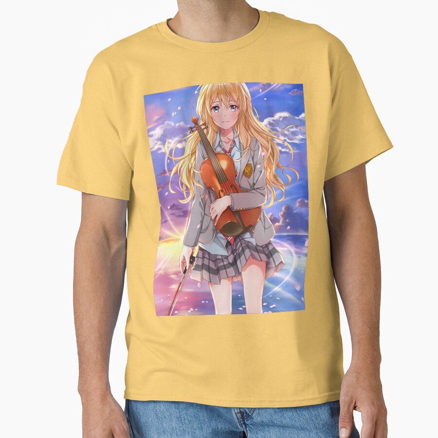 Kaori Miyazono Your Lie In April T-shirt - Image 6