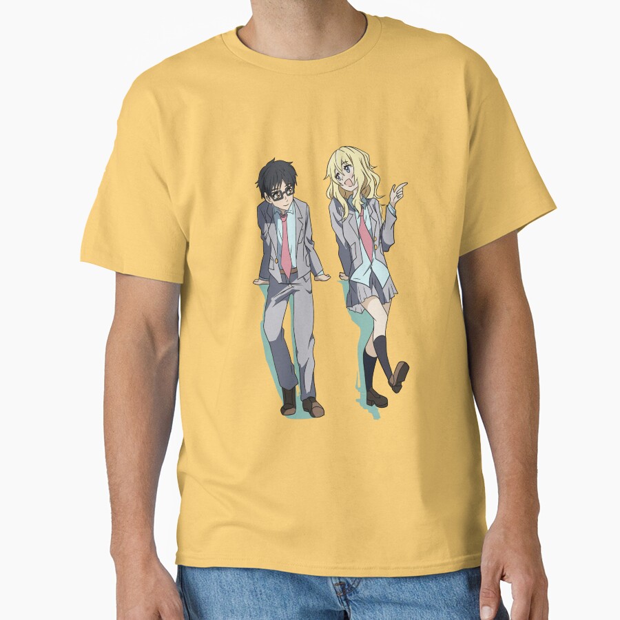 Your Lie In April Kaori And Kosei T-shirt - Image 6