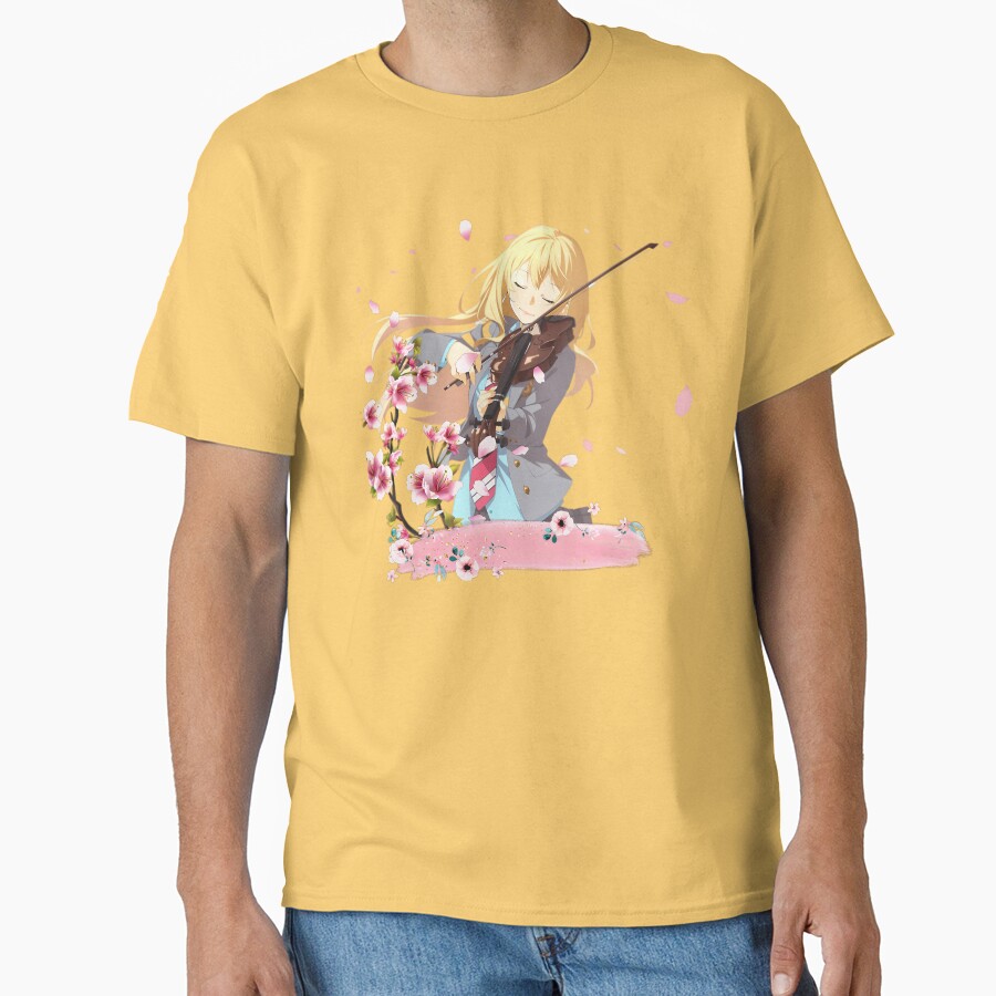 Your Lie In April Kaori Lovely T-shirt - Image 6