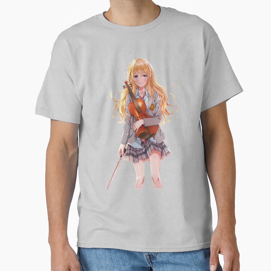 Your Lie In April Miyazono Kaori T-shirt - Image 3