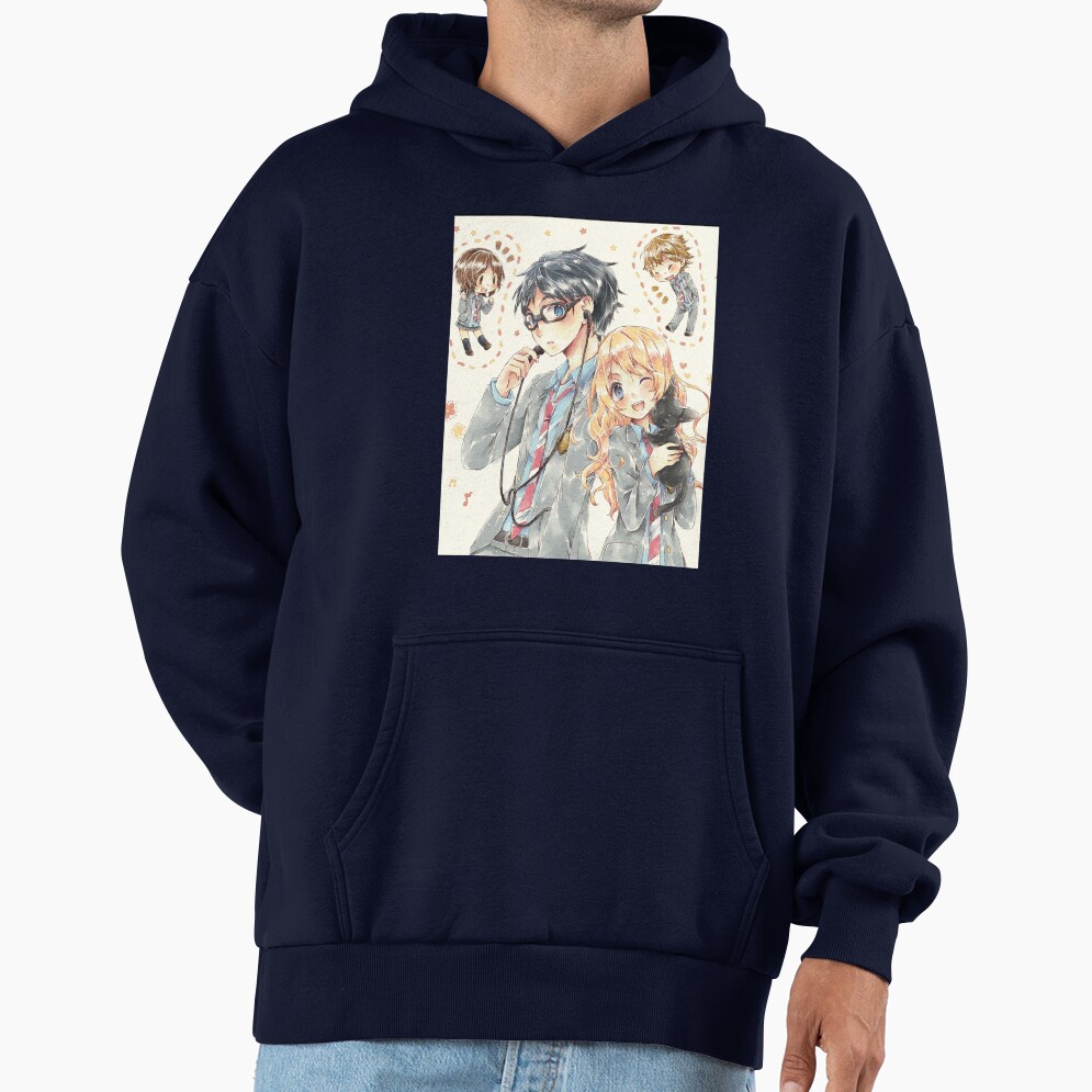 Your Lie In April Couple Cute Hoodie - Image 5