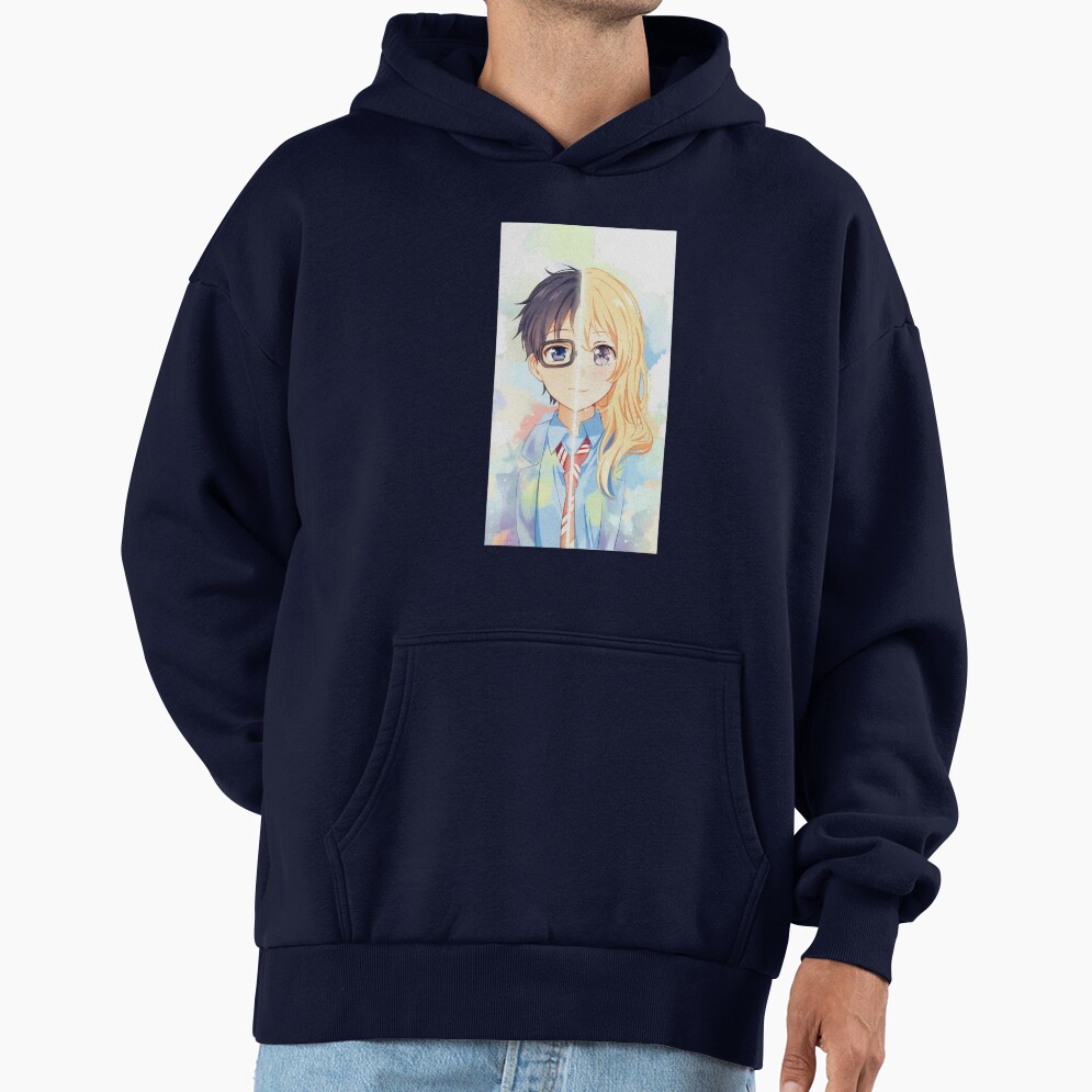 Your Lie In April Kaori Miyazono And Arima Kousei Hoodie - Image 5