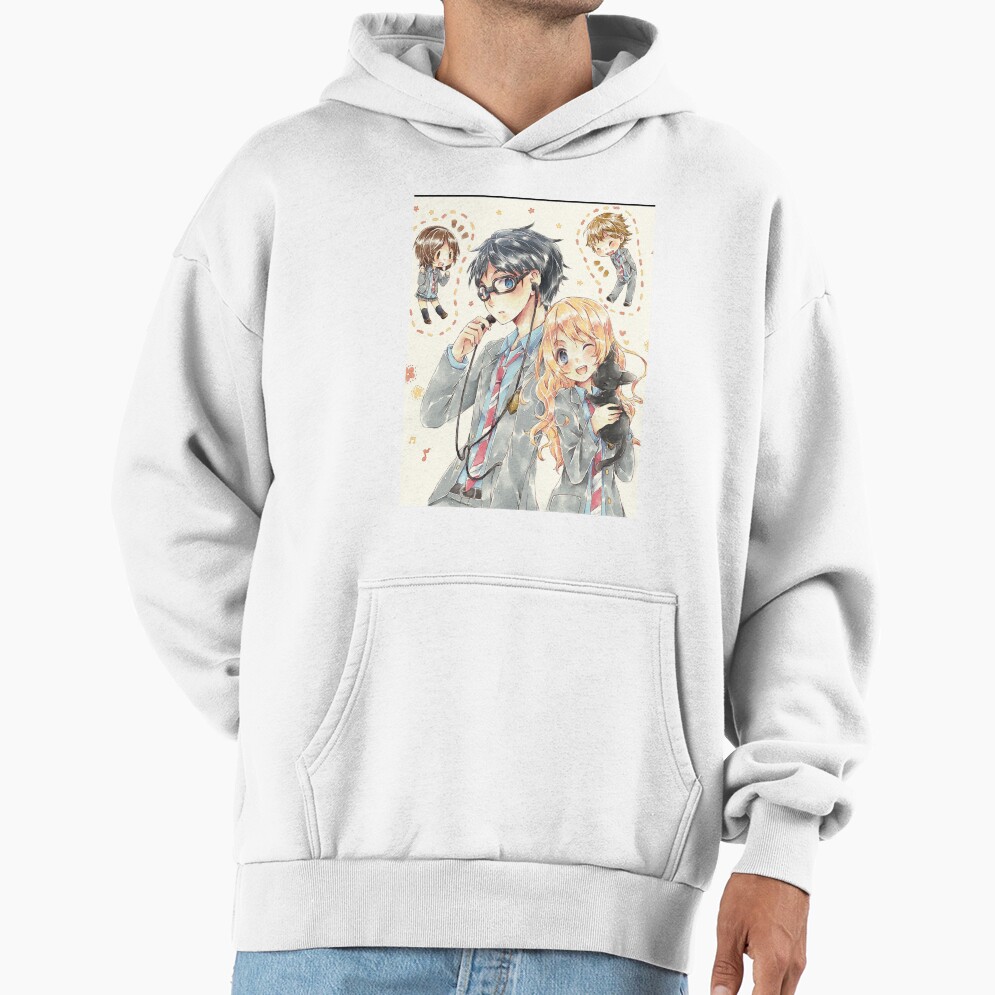 Your Lie In April Couple Cute Hoodie - Image 2