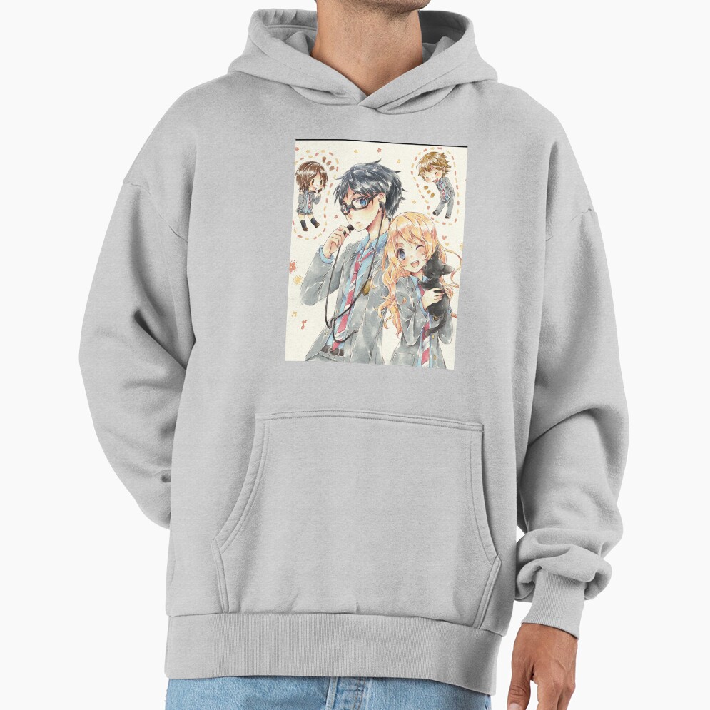 Your Lie In April Couple Cute Hoodie - Image 4