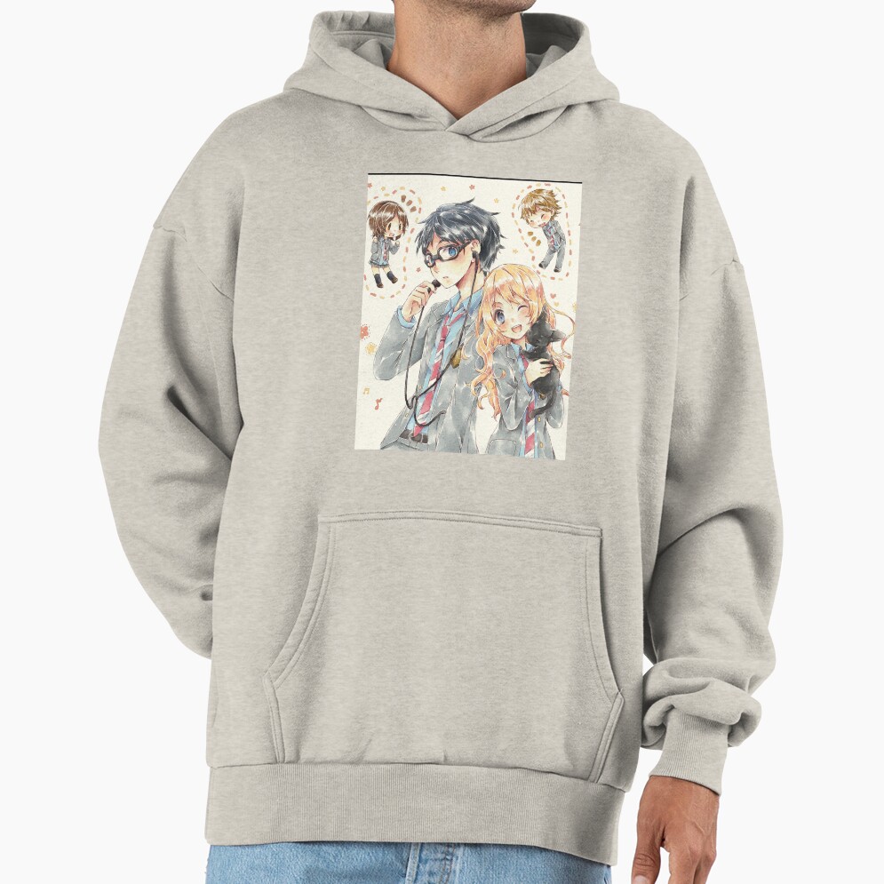 Your Lie In April Couple Cute Hoodie - Image 3