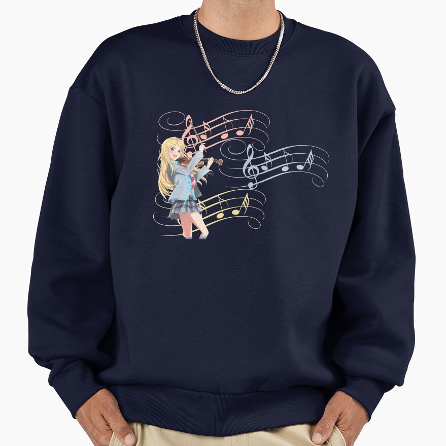 Your Lie In April Kaori Miyazono Sweatshirt - Image 5