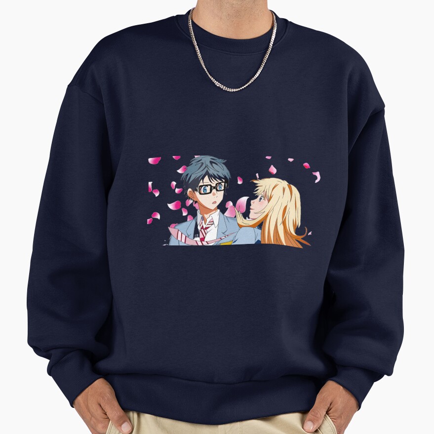 Your Lie In April Arima With Kaori Sweatshirt - Image 5
