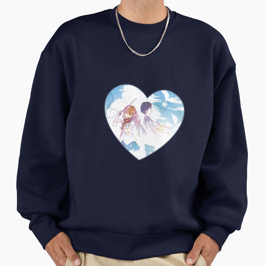Your Lie In April In Heart Sweatshirt - Image 5