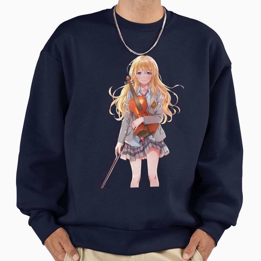 Your Lie In April Miyazono Kaori Sweatshirt - Image 5