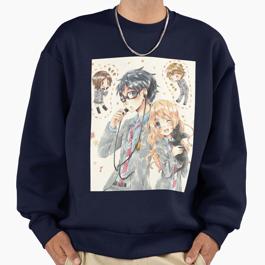 Your Lie In April Couple Cute Sweatshirt - Image 5