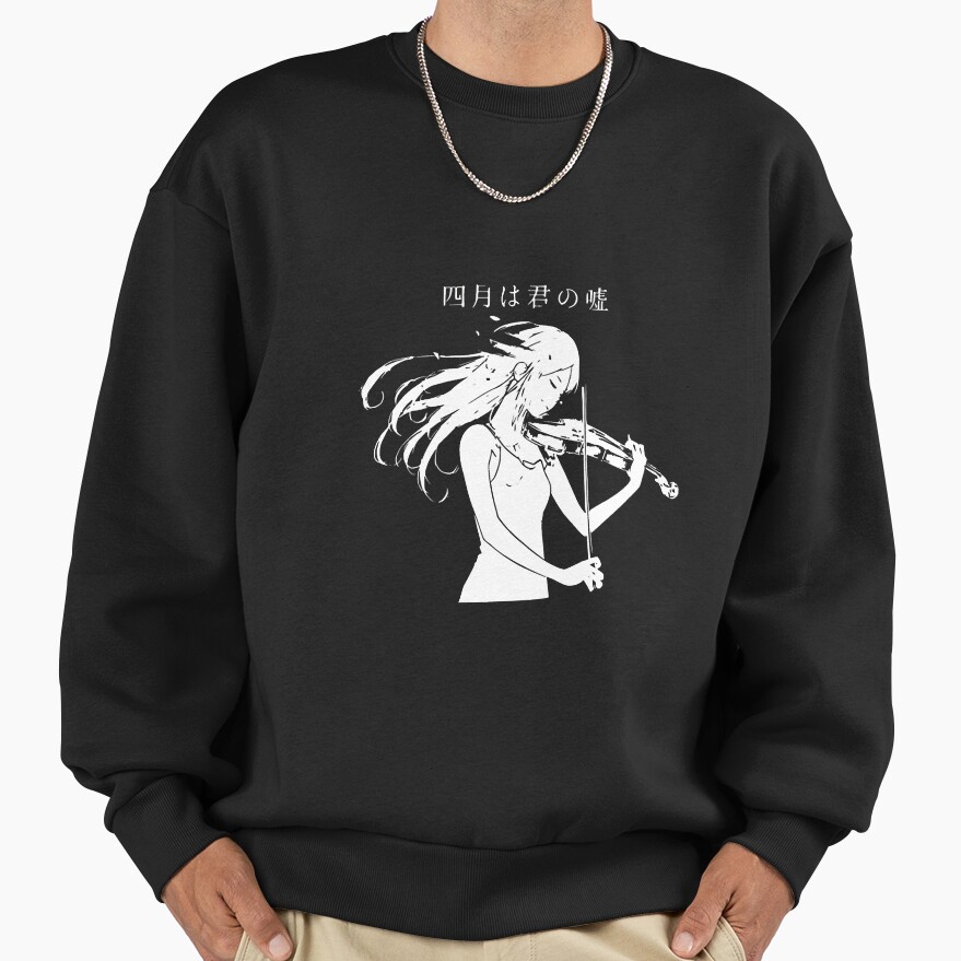 Your Lie In April Nocolor Sweatshirt - Image 3