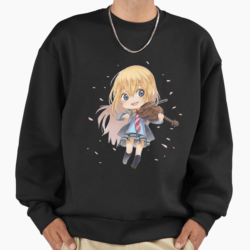 Your Lie In April Kaori Chibi Sweatshirt - Image 3