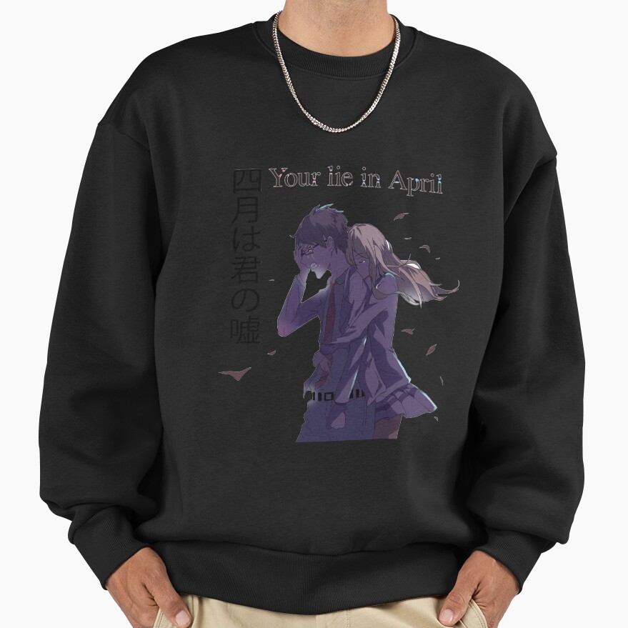 Your Lie In April Arima & Kaori Sweatshirt - Image 3