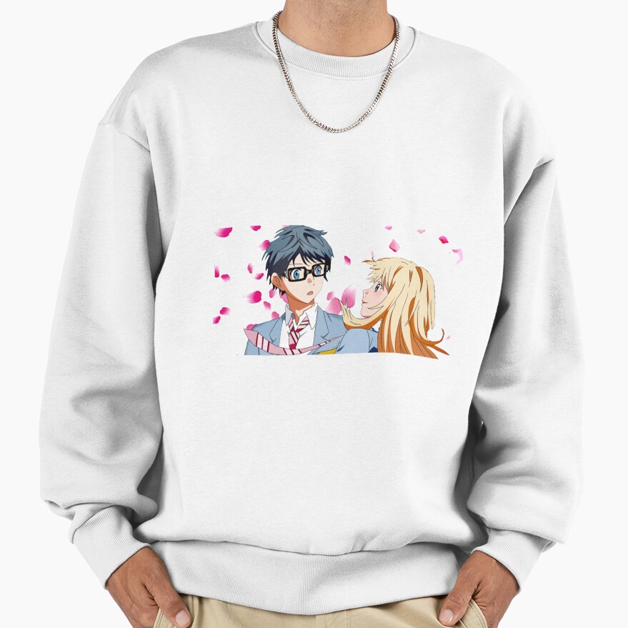 Your Lie In April Arima With Kaori Sweatshirt - Image 2