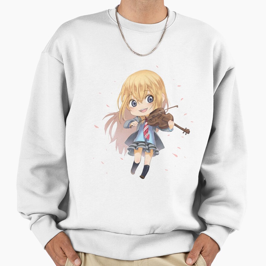 Your Lie In April Kaori Chibi Sweatshirt - Image 2