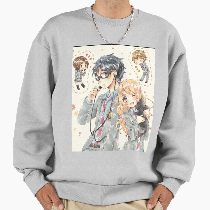 Your Lie In April Couple Cute Sweatshirt - Image 4