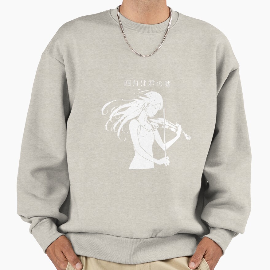 Your Lie In April Nocolor Sweatshirt - Image 4